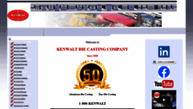 What Kenwalt.com website looked like in 2020 (3 years ago)