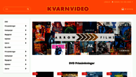 What Kvarnvideo.se website looked like in 2020 (3 years ago)