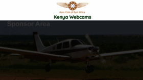 What Kenyawebcam.com website looked like in 2020 (3 years ago)