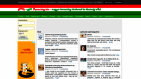 What Keresztenytars.net website looked like in 2020 (5 years ago)