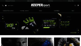 What Keepersport.net website looked like in 2020 (3 years ago)