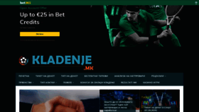 What Kladenje.mk website looked like in 2020 (3 years ago)