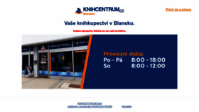 What Knihcentrum-blansko.cz website looked like in 2020 (3 years ago)