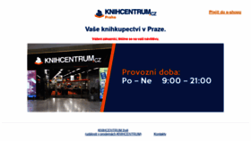 What Knihcentrum-praha.cz website looked like in 2020 (3 years ago)