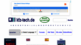 What Kfz-tech.de website looked like in 2020 (3 years ago)