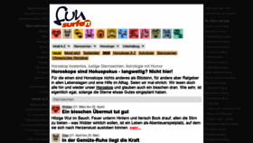What Kostenlos-horoskop.de website looked like in 2020 (3 years ago)