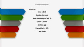 What Kungbunang.net website looked like in 2020 (3 years ago)