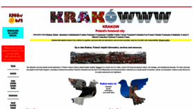What Krakow-info.com website looked like in 2020 (3 years ago)