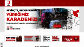 What Kizilay.org.tr website looked like in 2020 (3 years ago)