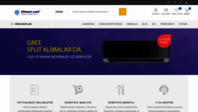 What Klimaci.com website looked like in 2020 (3 years ago)