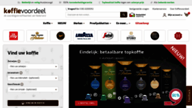 What Koffievoordeel.nl website looked like in 2020 (3 years ago)