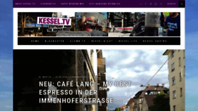 What Kessel.tv website looked like in 2020 (3 years ago)