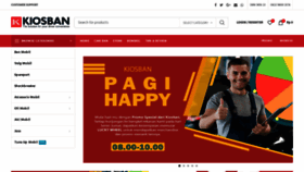 What Kiosban.com website looked like in 2020 (3 years ago)