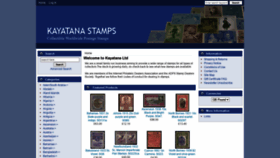 What Kayatana.com website looked like in 2020 (3 years ago)