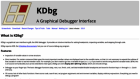 What Kdbg.org website looked like in 2020 (3 years ago)