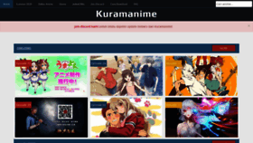 What Kuramanime.com website looked like in 2020 (3 years ago)