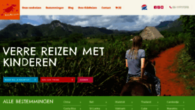 What Kidsreizen.nl website looked like in 2020 (3 years ago)