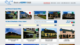 What Kerry-bnb.com website looked like in 2020 (3 years ago)