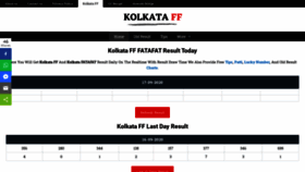What Kolkataff.in website looked like in 2020 (3 years ago)