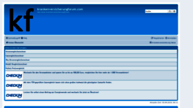 What Krankenversicherungforum.com website looked like in 2020 (3 years ago)