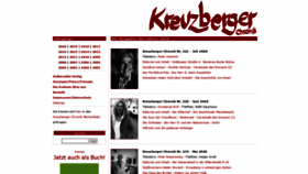 What Kreuzberger-chronik.de website looked like in 2020 (3 years ago)