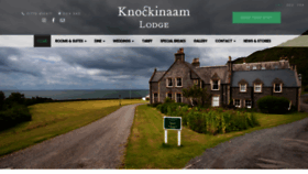 What Knockinaamlodge.com website looked like in 2020 (3 years ago)
