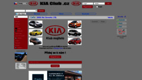 What Kiaclub.cz website looked like in 2020 (3 years ago)