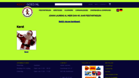 What Kerstgoed.nl website looked like in 2020 (3 years ago)