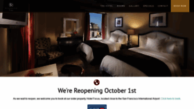 What Kensingtonparkhotel.com website looked like in 2020 (3 years ago)