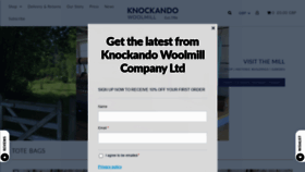 What Knockandowoolmill.org.uk website looked like in 2020 (3 years ago)