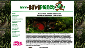 What Kiwiplanet.co.nz website looked like in 2020 (3 years ago)