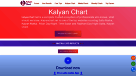 What Kalyanchart.net website looked like in 2020 (3 years ago)