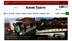 What Kokomotribune.com website looked like in 2020 (3 years ago)
