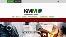 What Kmmcpa.com website looked like in 2020 (3 years ago)