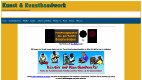 What Kunst-und-kunsthandwerk.de website looked like in 2020 (3 years ago)