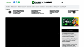 What Korankaltim.com website looked like in 2020 (3 years ago)