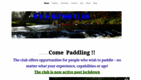 What Kayakayr.co.uk website looked like in 2020 (3 years ago)