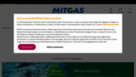 What Kundenportal.mitgas.de website looked like in 2020 (3 years ago)