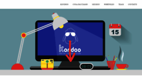 What Kondoodigital.com website looked like in 2020 (3 years ago)