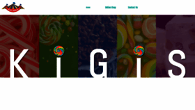 What Kigis.co.za website looked like in 2020 (5 years ago)