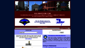 What Kalamazoomi.com website looked like in 2020 (3 years ago)