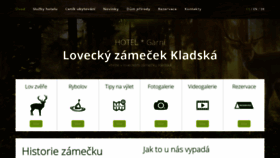 What Kladska.com website looked like in 2020 (3 years ago)