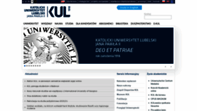 What Kul.lublin.pl website looked like in 2020 (3 years ago)