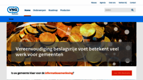 What Kinggemeenten.nl website looked like in 2020 (3 years ago)
