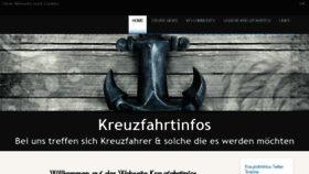 What Kreuzfahrtinfos.at website looked like in 2020 (3 years ago)