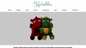 What Knitables.com website looked like in 2020 (3 years ago)