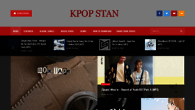 What Kpopstan.com website looked like in 2020 (3 years ago)