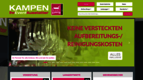 What Kampen-rentanevent.com website looked like in 2020 (3 years ago)