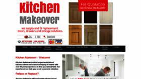 What Kitchenmakeover.ie website looked like in 2020 (3 years ago)