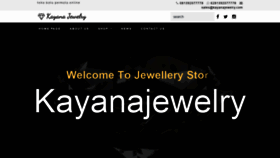 What Kayanajewelry.com website looked like in 2020 (3 years ago)
